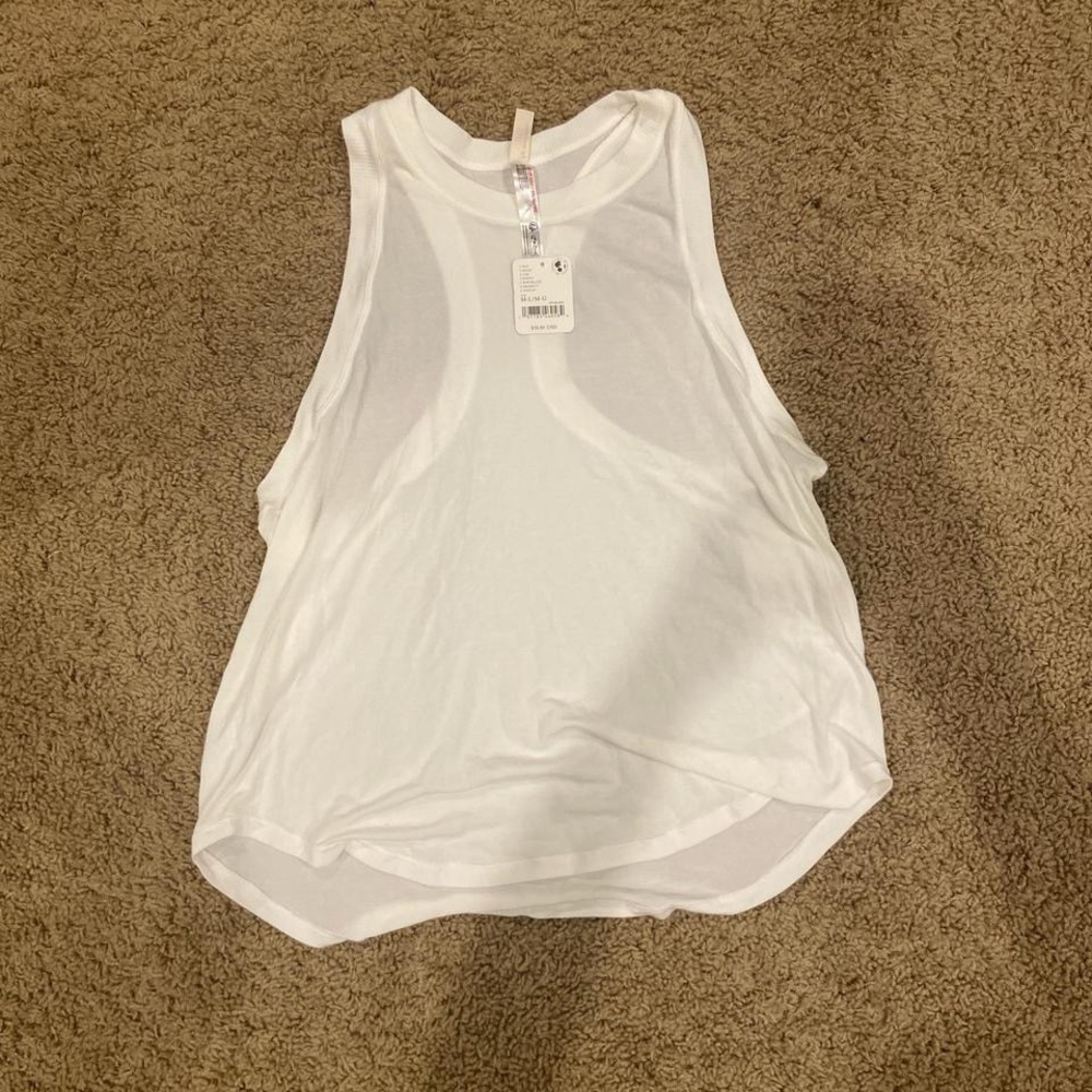 White Sleeveless Women's Top